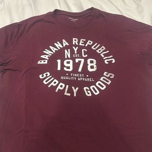 Banana republic XL graphic tee